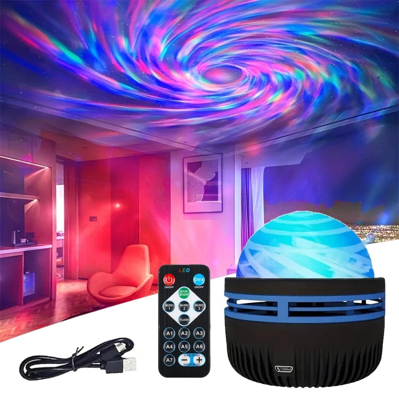 Roomlaxy™ - Aurora/Water ripple/Vortex Projectors